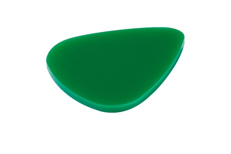 Akrylskiva Gjuten PMMA GS (3 mm ) Grön 4 % PMS 3415