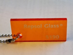 Akrylskiva Gjuten PMMA GS (3 mm ) Orange 5190 Transparent