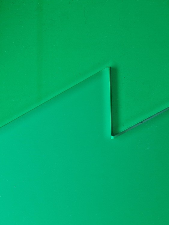 Akrylskiva Gjuten PMMA GS (8 mm ) Grön matt/blank