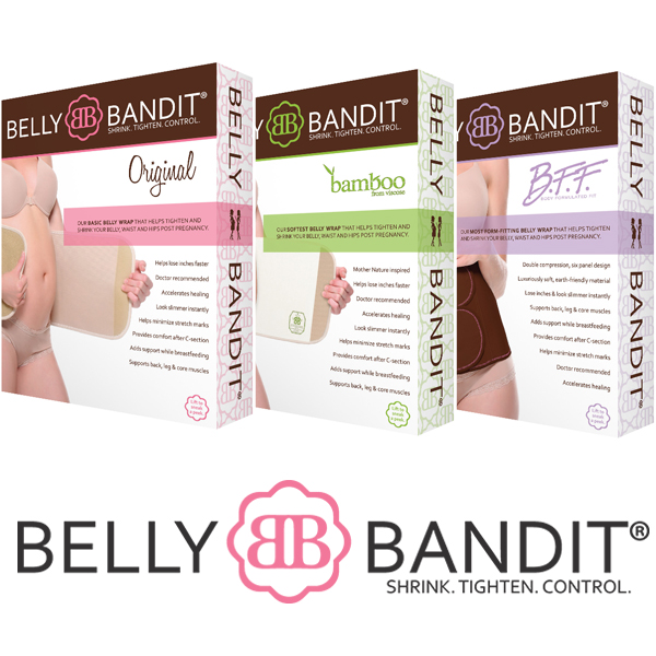 X-Small Black - Belly Bandit Original - Gördel efter graviditet & förlossning