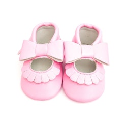 Babyskor 3-6 mån - Skor till bebis BALLERINA Rosa
