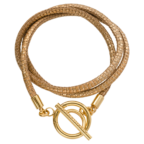 Armband - Wrap Bracelet Shimmer Gold SMALL