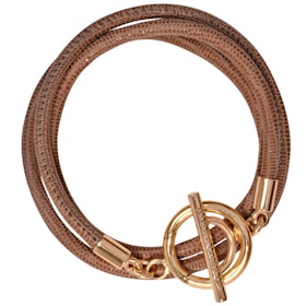 Armband - Wrap Bracelet Beige LARGE