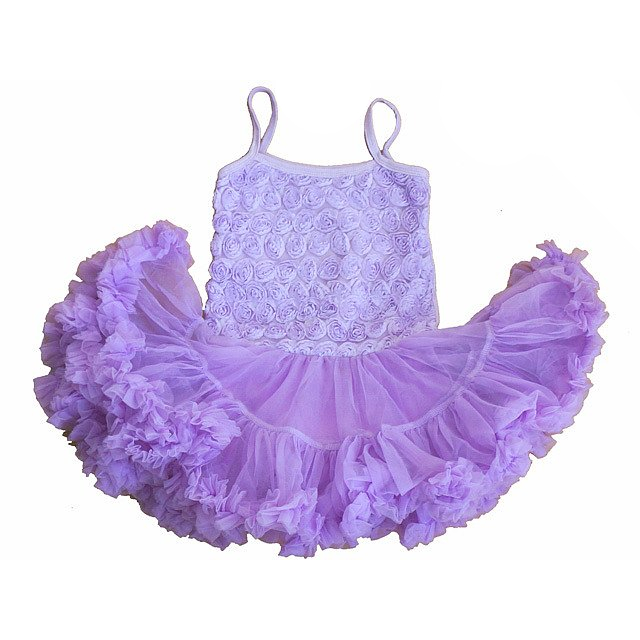 Tyllklänning barn Sweethearts Lavendel
