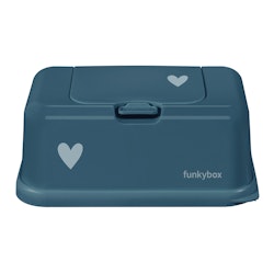 Funkybox förvaring för våtservetter PETROL HEART