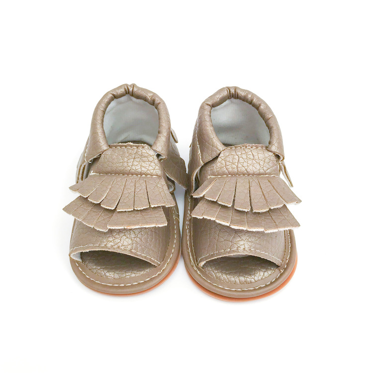 Babyskor Sommar Brons - skor till bebis