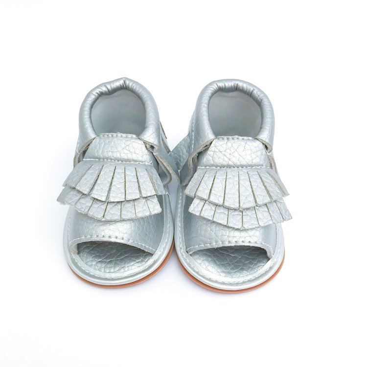 Babyskor Sommar Silver - skor till bebis