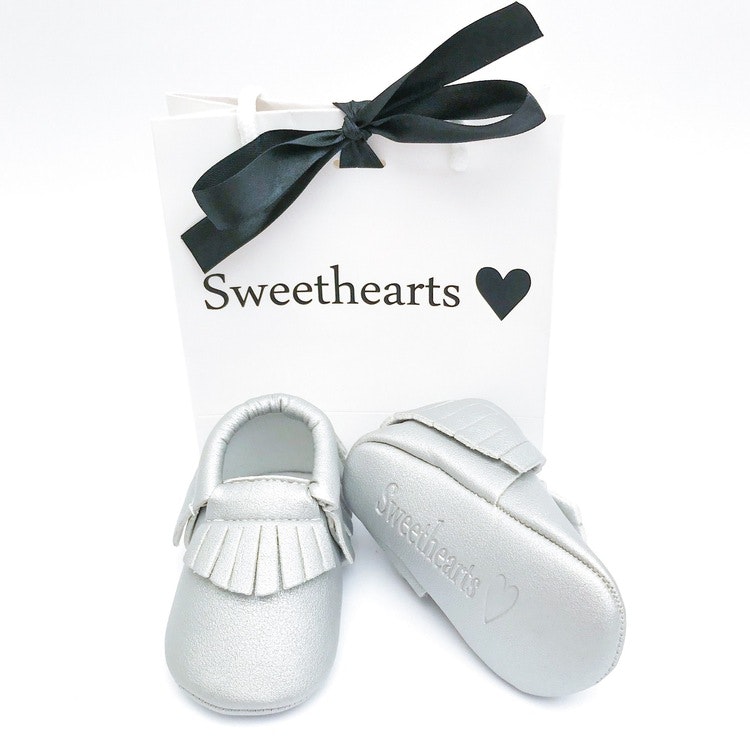 Babysko Sweethearts Classic SILVERGRÅ