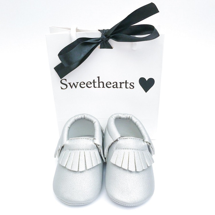 Babysko Sweethearts Classic SILVERGRÅ