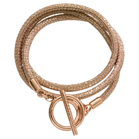 Armband - Wrap Bracelet Shimmer Rosé MEDIUM