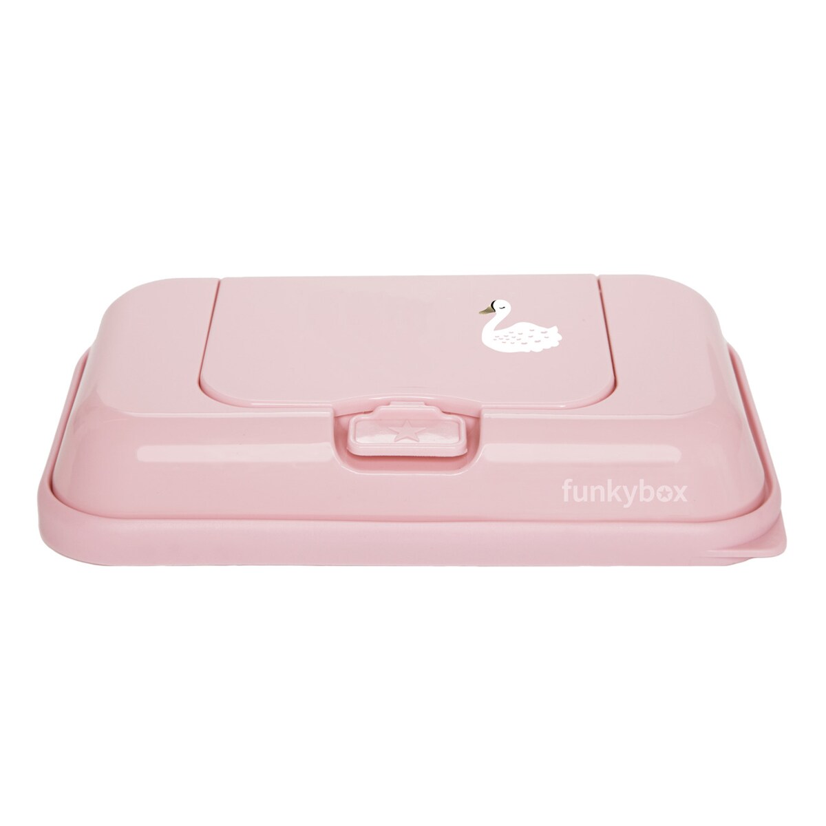 Funkybox ToGo låda, ask, box till våtservetter Pink Swan