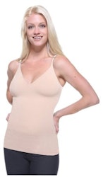 Large Nude - Figurformande linne V-neck från Belly Bandit