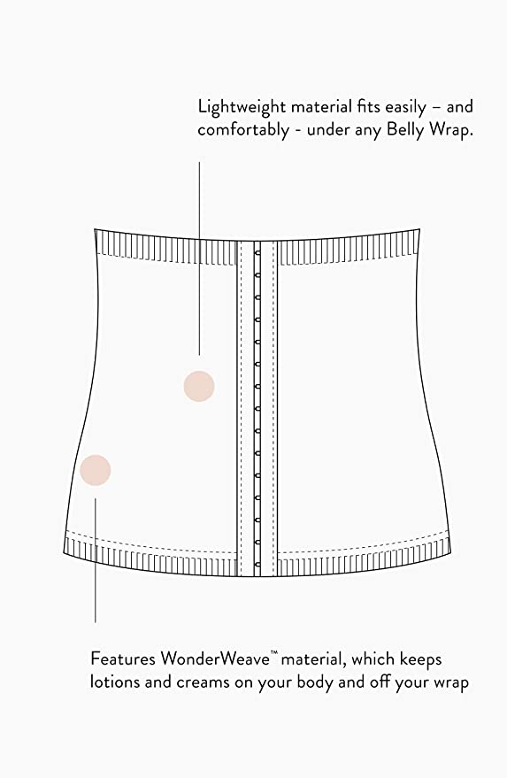 X-Small/Medium Nude - Belly Shield från Belly Bandit