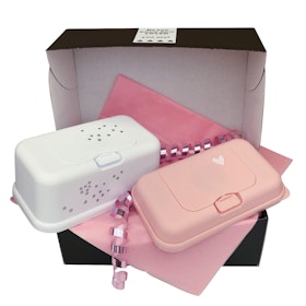 Presentask Funkybox vit & Funkybox ToGo rosa