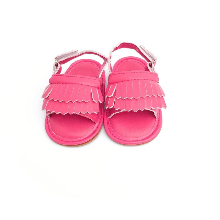 Babyskor 3-6 mån - Skor till bebis SANDAL Cerise