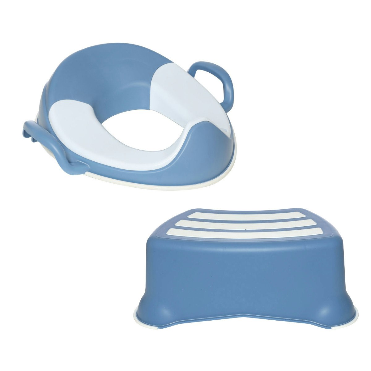 Toalettsits & Badrumspall för barn Pastellblå