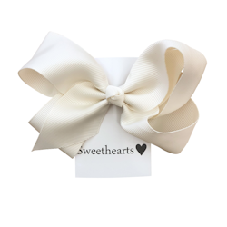 Rosettshop - Hårrosett medium 10cm Classic CREME