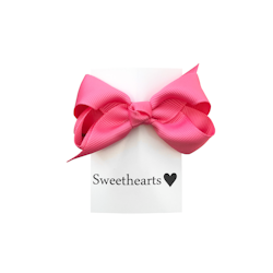 Rosettshop - Hårrosett small 7,5cm Classic ROSA