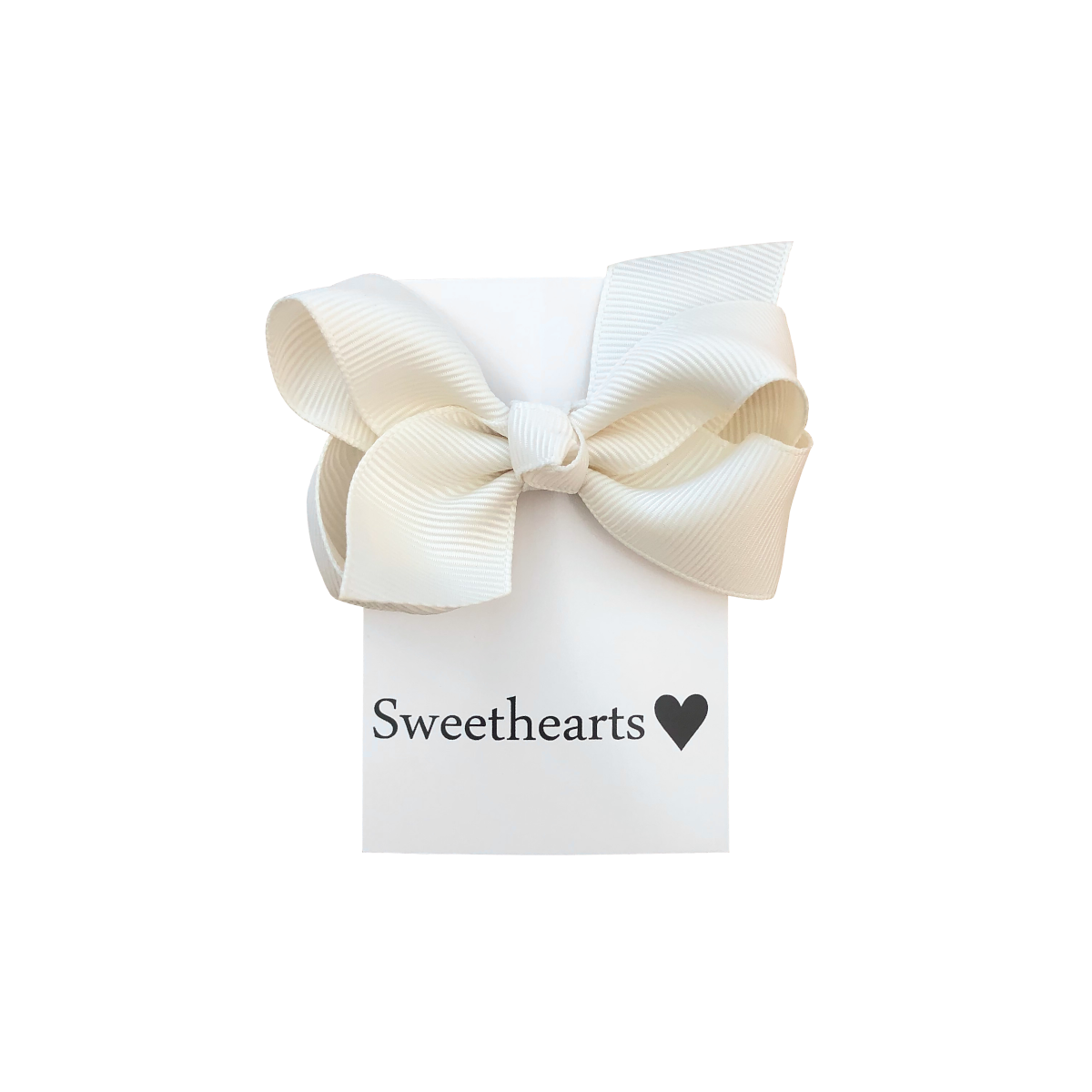 Hårrosett small - Sweethearts Classic CREME