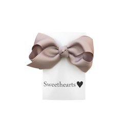 Hårrosett small - Sweethearts Classic LJUSGRÅ