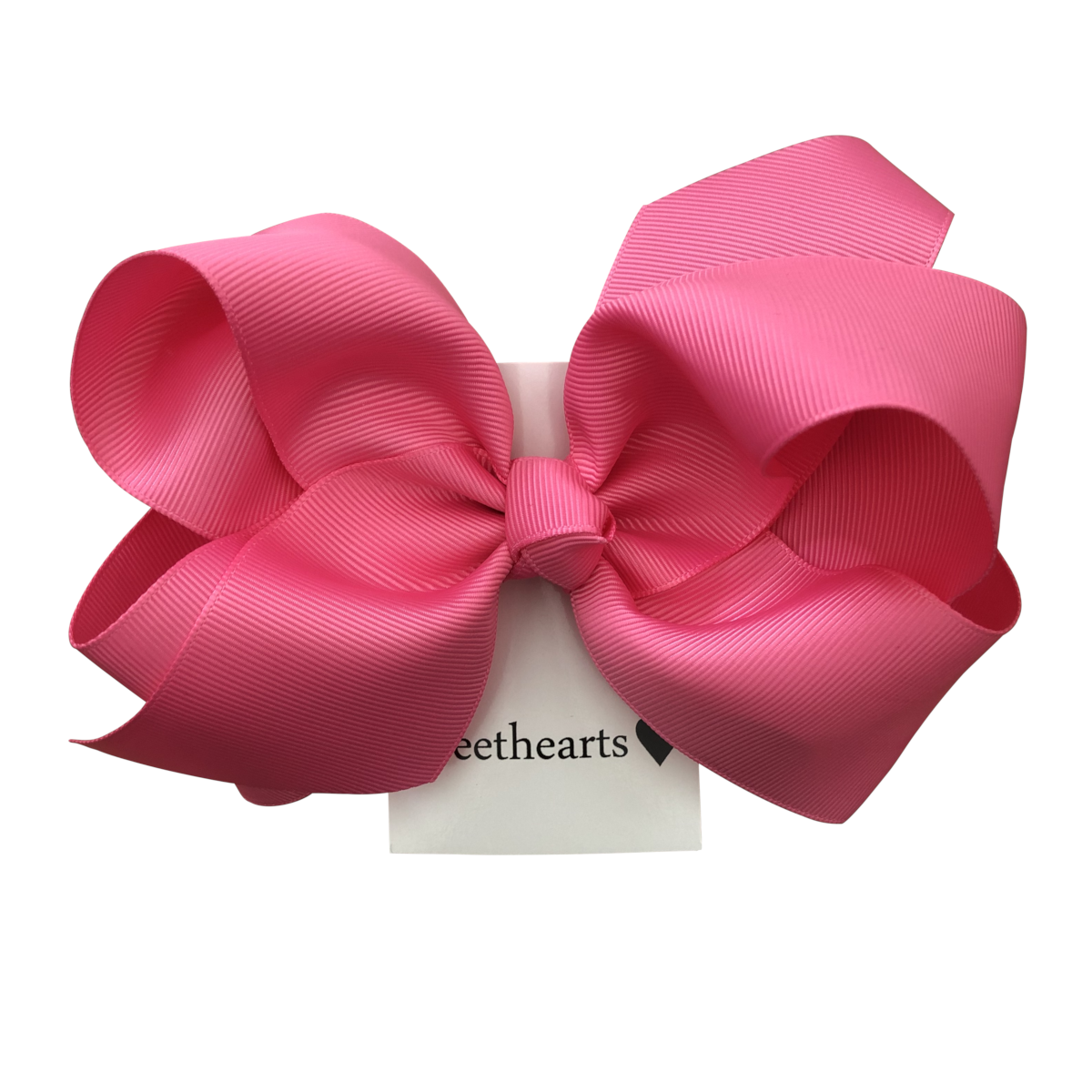 Rosettshop - Hårrosett large 15cm Classic ROSA