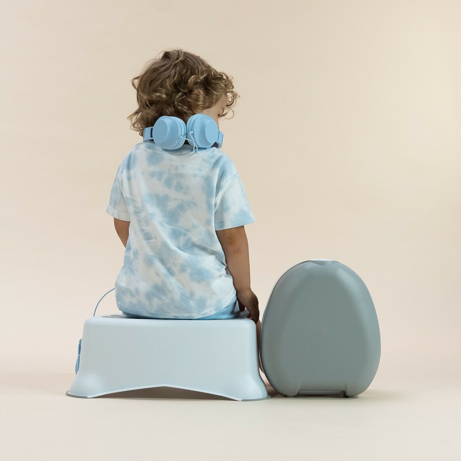 My Carry Potty Pastellgrå - bärbar potta för barn