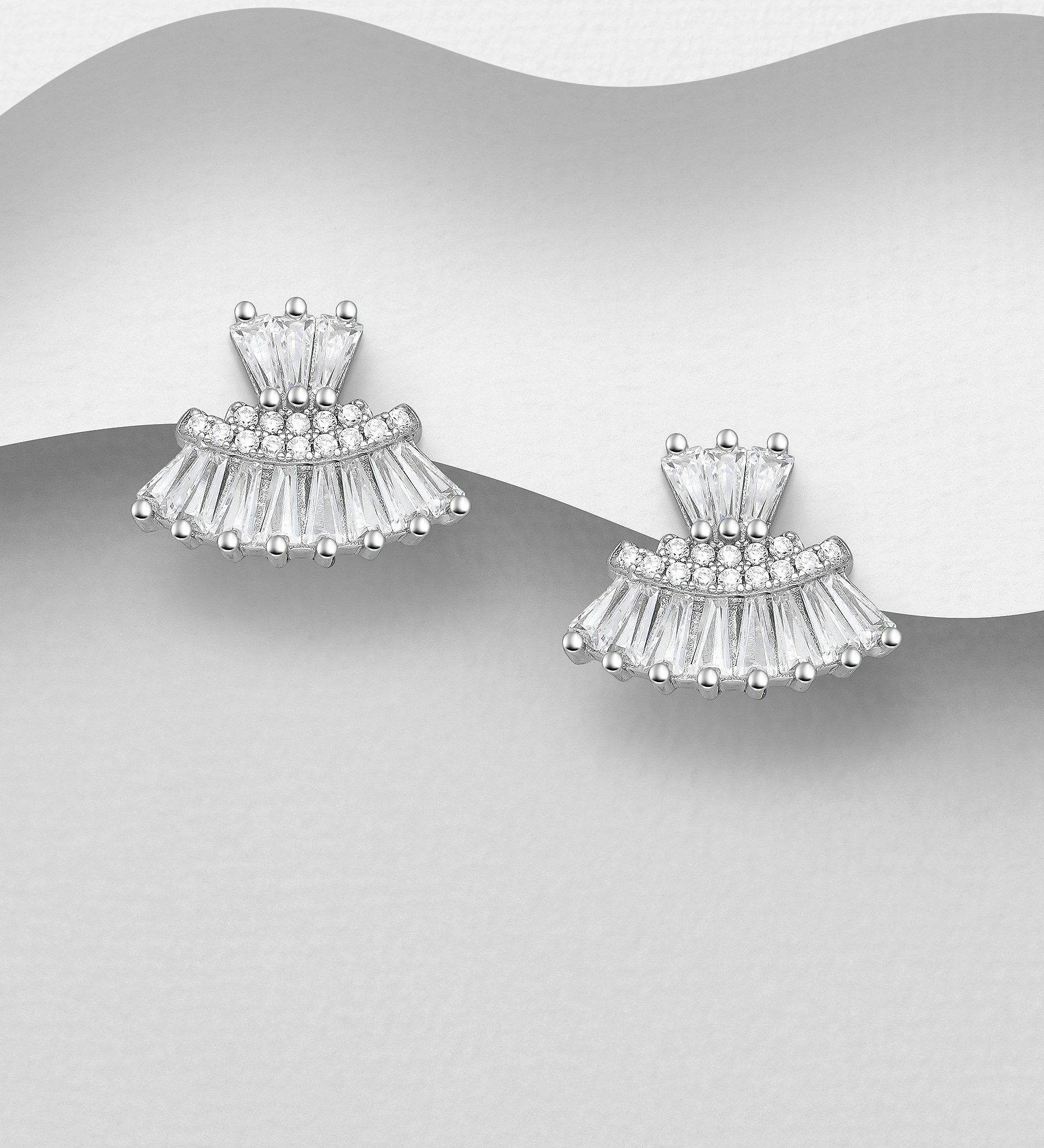 Silverörhängen underbart vackra örhängen i äkta 925 silver - till tjej/ dam i äkta 925 sterling silver
