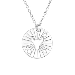 Halsband Stjärntecken Oxen i äkta 925 sterling silver