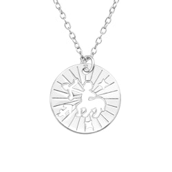 Halsband Stjärntecken Skytten i äkta 925 sterling silver