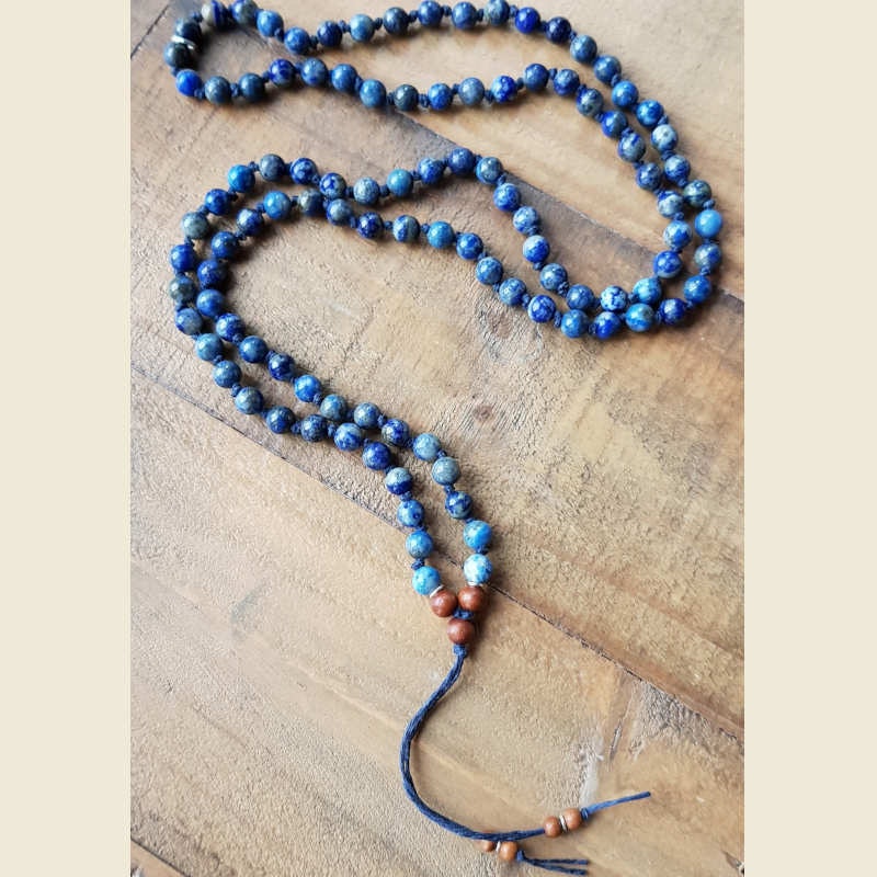 Mala halsband Lapis Lazuli