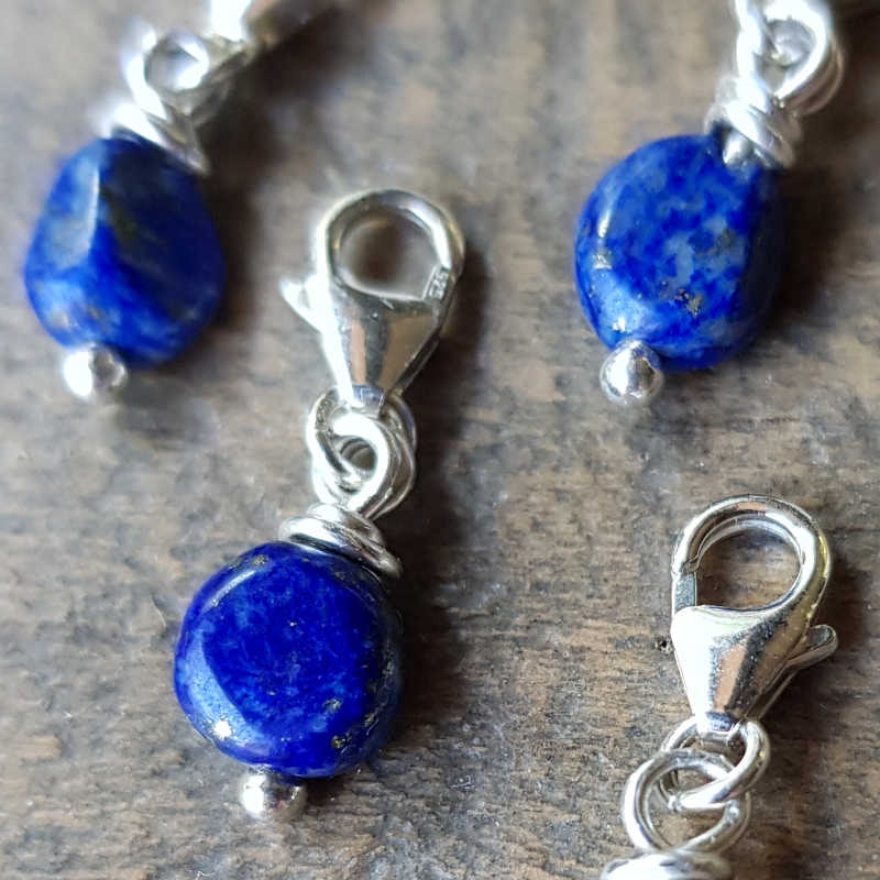 Kristallberlock Lapis lazuli
