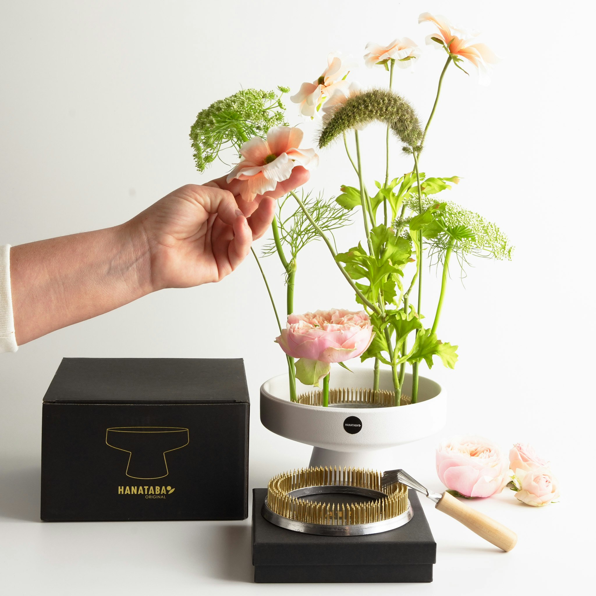 Morfar Ingvars blomsterkit - Vit