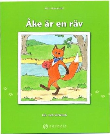 Åke är en räv - skrivpyssel