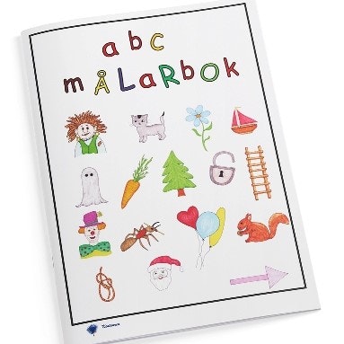 Målarbok ABC