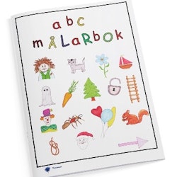 Målarbok ABC