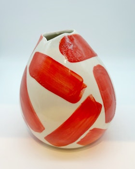 Ballongvas röd