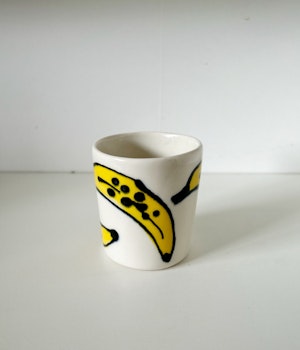 Liten kopp gul banan