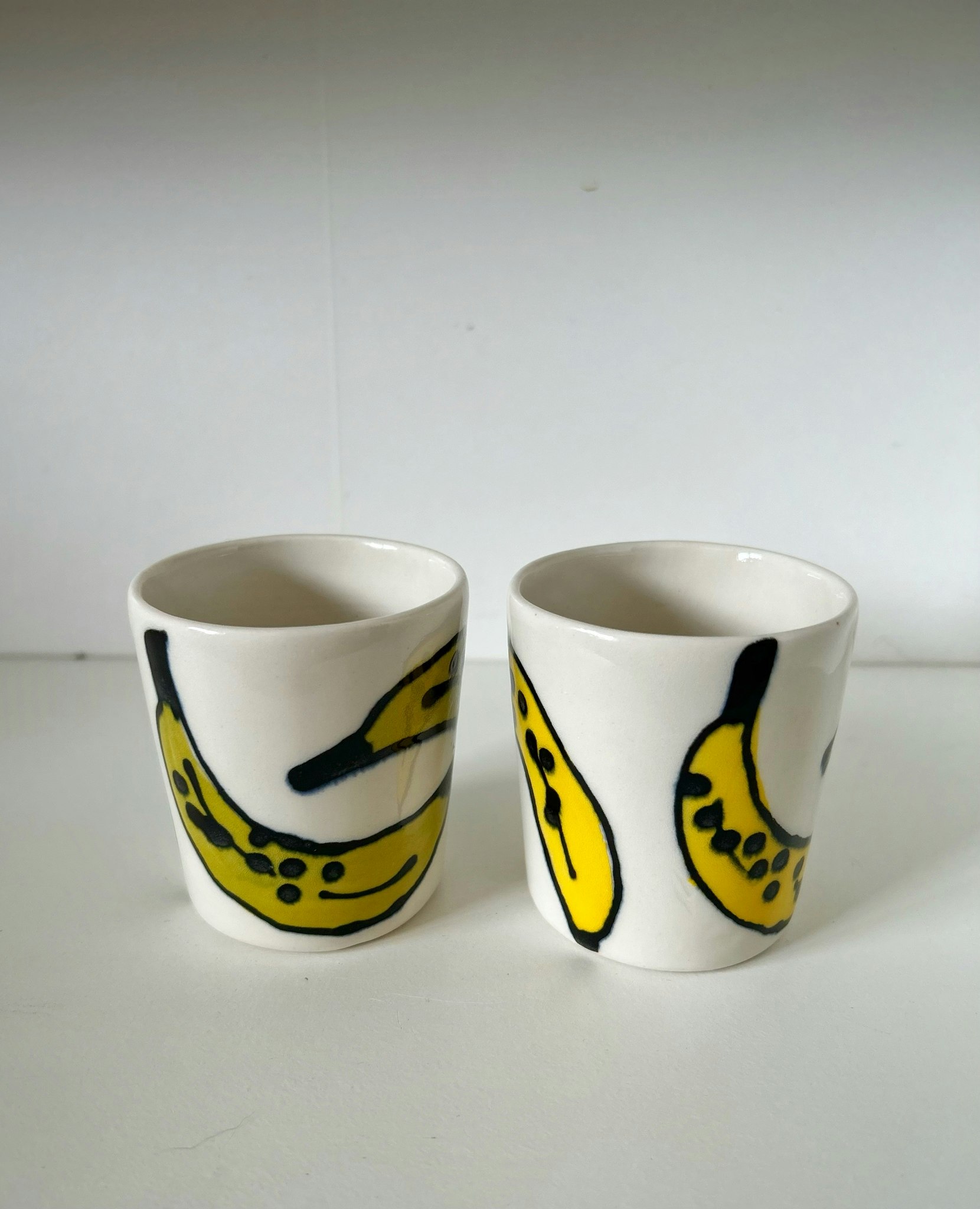 Liten kopp gul banan