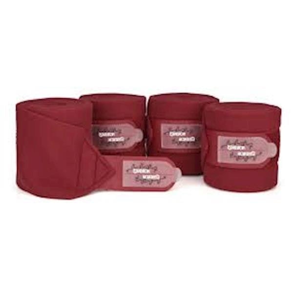 Eskadron Fleece Bandage Röd full