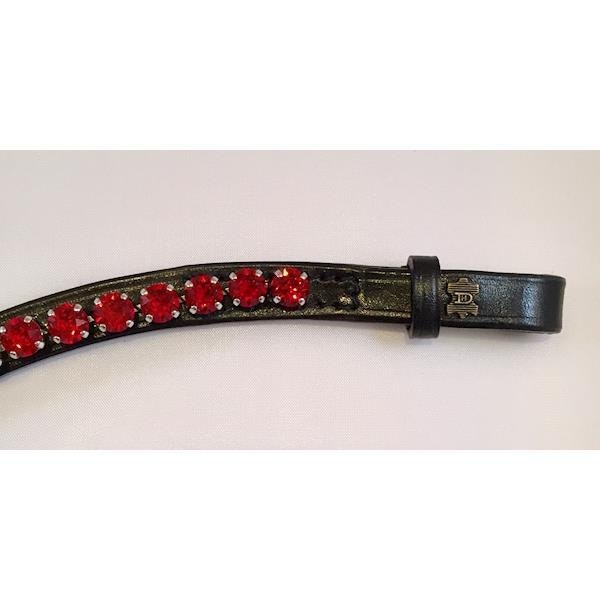 Döbert Pannband färg 227/sten XL läder svart