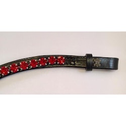 Döbert Pannband färg 227/sten XL läder svart