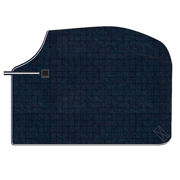 HG Wool exercise rug blå