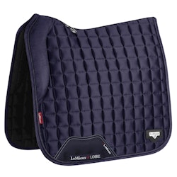 Lemieux Loire memory satin dressyr,hopp navy full.