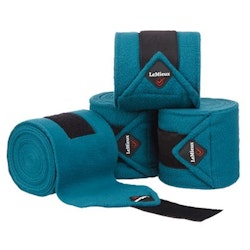 Lemieux Luxury polo bandages peacock full