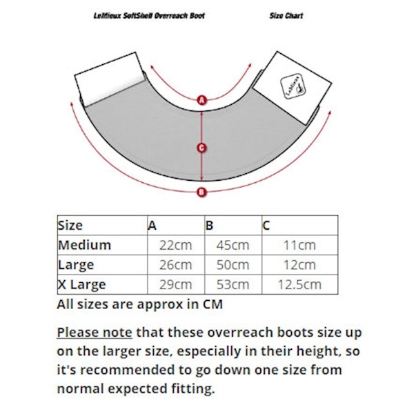 Lemieux Proshell over reach boot svart