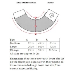 Lemieux Proshell over reach boot svart