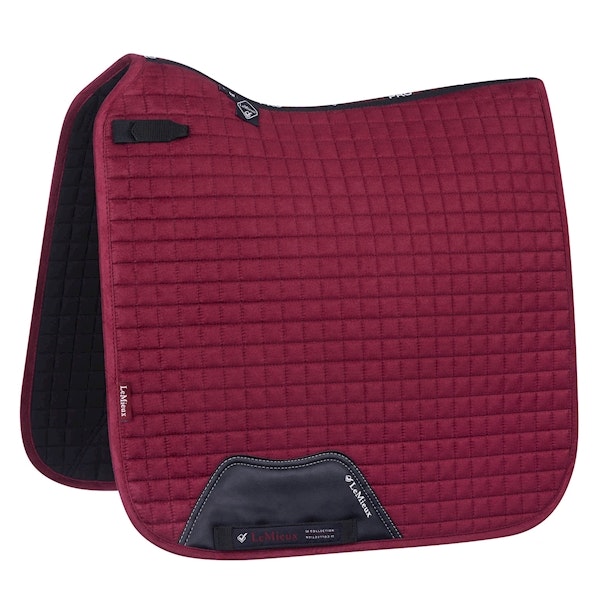 ProSport Suede Square dressyr mulberry full