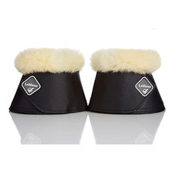 Lemieux boots med lammskinn svart/natur