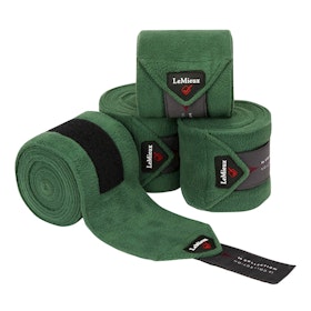 Lemieux Luxury Polo bandages hunter green full