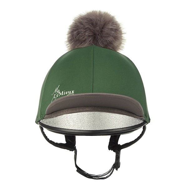 Lemieux hjälm överdrag hunter green
